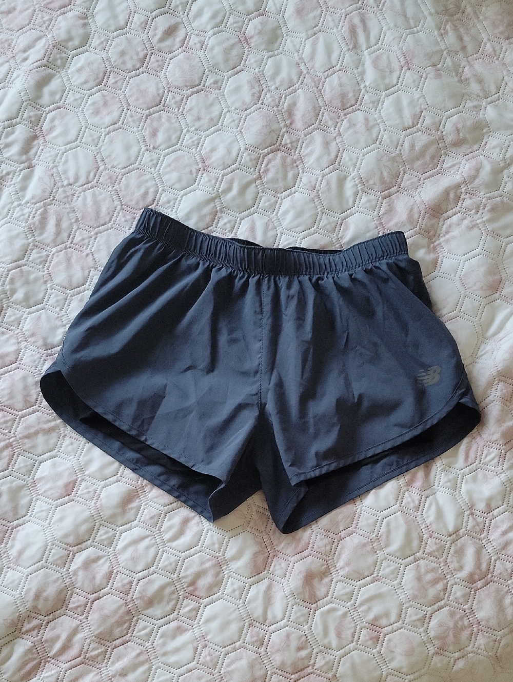 New Balance Women's Dark Navy Athletic Running Shorts